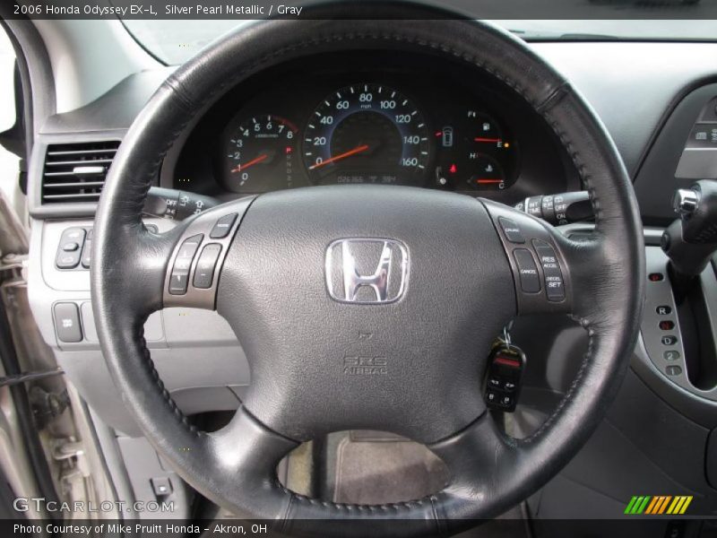 Silver Pearl Metallic / Gray 2006 Honda Odyssey EX-L