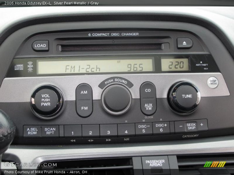 Silver Pearl Metallic / Gray 2006 Honda Odyssey EX-L