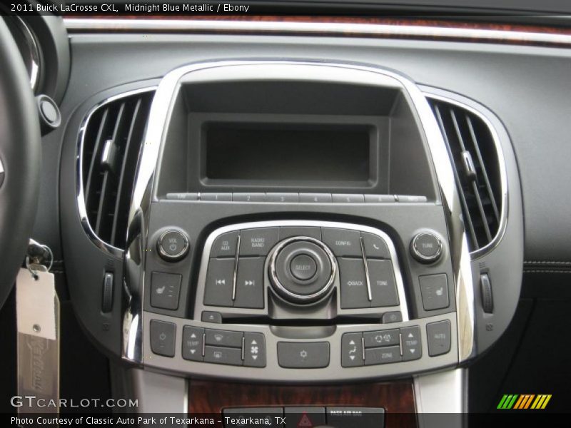 Midnight Blue Metallic / Ebony 2011 Buick LaCrosse CXL
