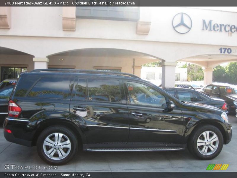 Obsidian Black Metallic / Macadamia 2008 Mercedes-Benz GL 450 4Matic