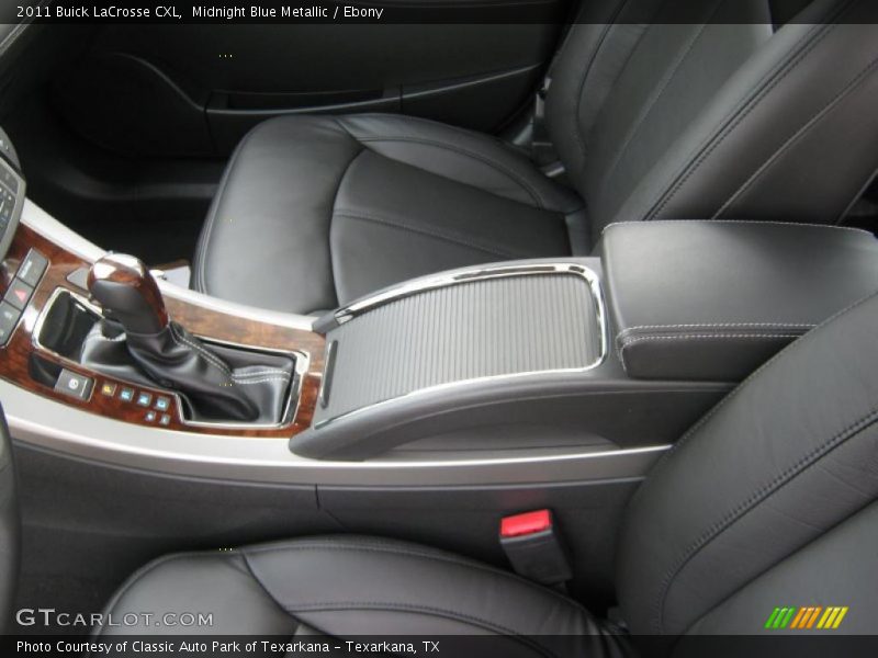 Midnight Blue Metallic / Ebony 2011 Buick LaCrosse CXL