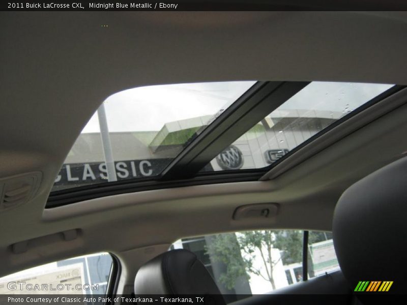 Midnight Blue Metallic / Ebony 2011 Buick LaCrosse CXL
