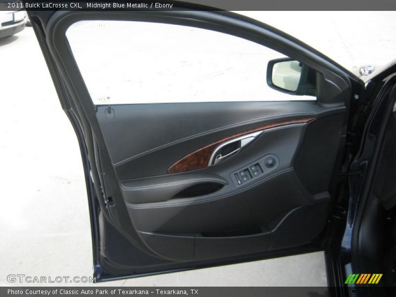 Midnight Blue Metallic / Ebony 2011 Buick LaCrosse CXL