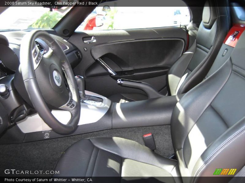 Chili Pepper Red / Black 2008 Saturn Sky Roadster
