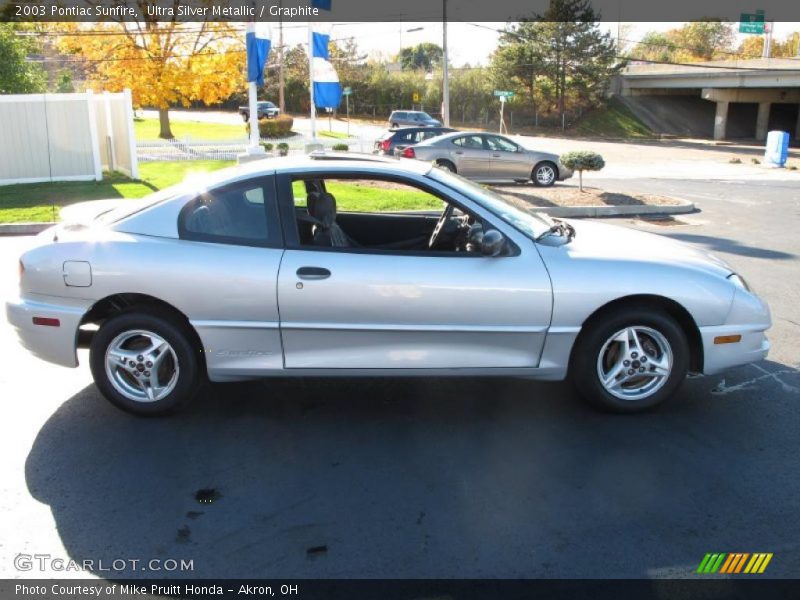 Ultra Silver Metallic / Graphite 2003 Pontiac Sunfire