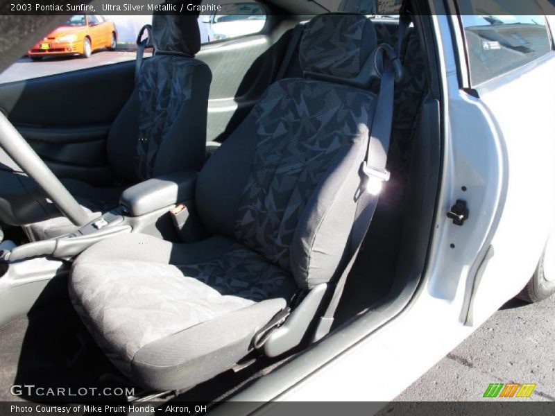 Ultra Silver Metallic / Graphite 2003 Pontiac Sunfire