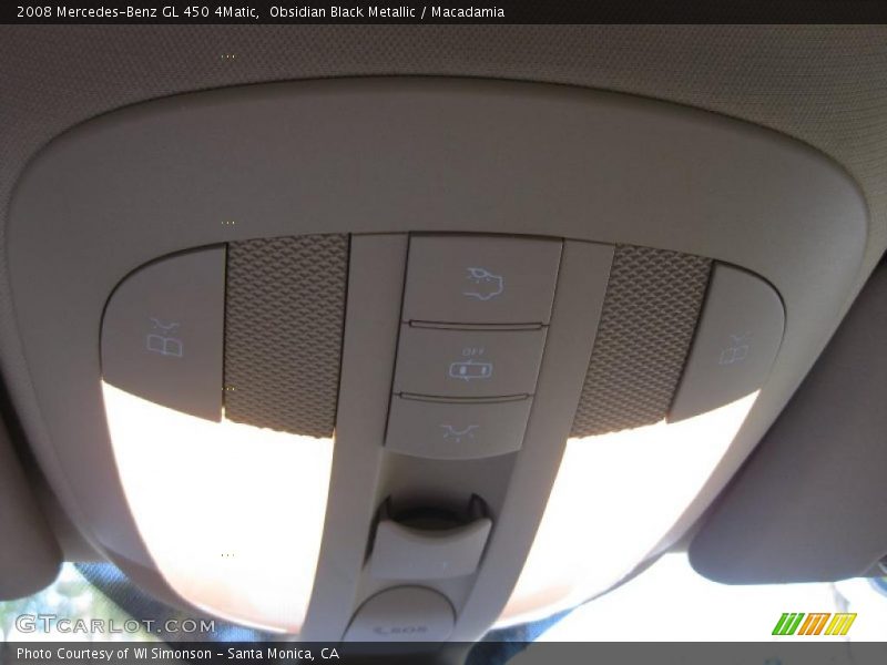 Obsidian Black Metallic / Macadamia 2008 Mercedes-Benz GL 450 4Matic