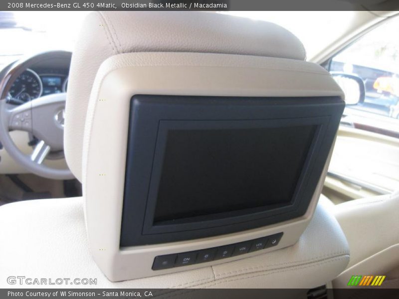 Obsidian Black Metallic / Macadamia 2008 Mercedes-Benz GL 450 4Matic