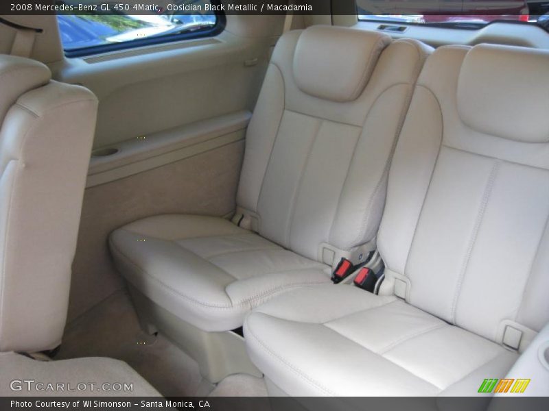 Obsidian Black Metallic / Macadamia 2008 Mercedes-Benz GL 450 4Matic