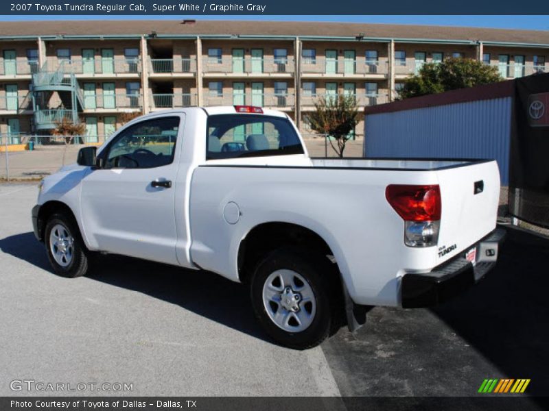 Super White / Graphite Gray 2007 Toyota Tundra Regular Cab