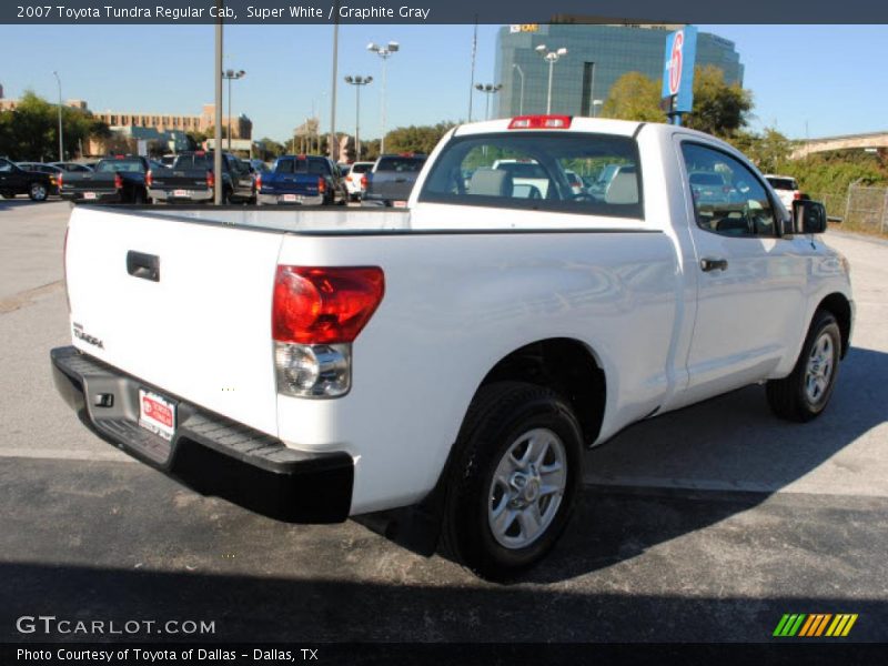 Super White / Graphite Gray 2007 Toyota Tundra Regular Cab