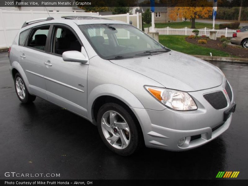 Platinum Metallic / Graphite 2005 Pontiac Vibe