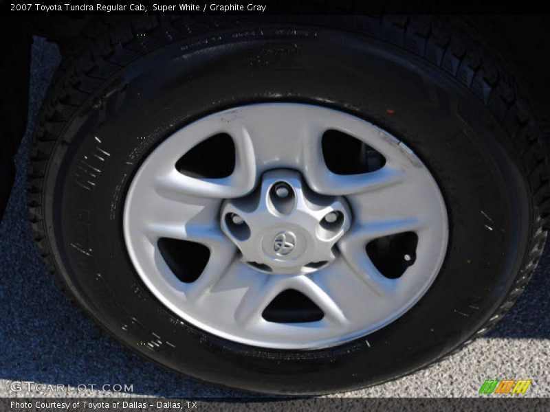 Super White / Graphite Gray 2007 Toyota Tundra Regular Cab