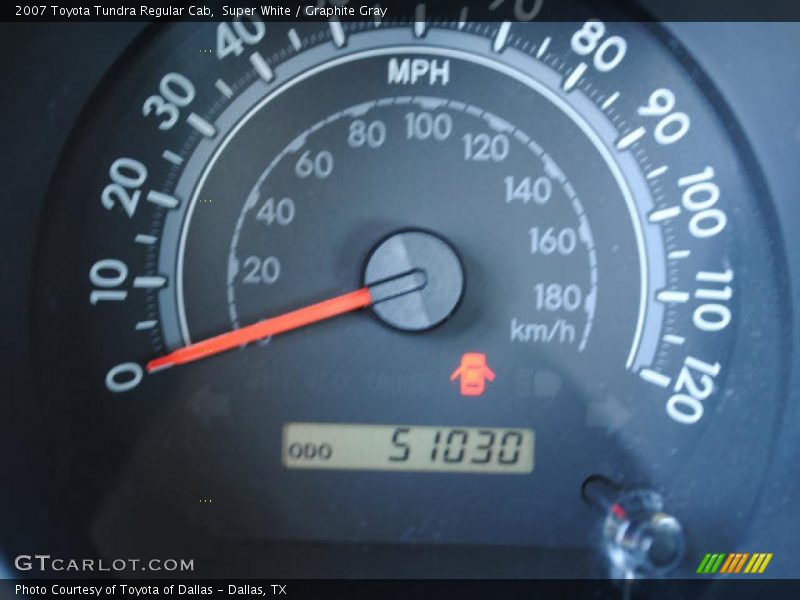 Super White / Graphite Gray 2007 Toyota Tundra Regular Cab