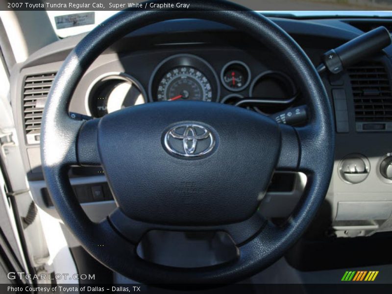 Super White / Graphite Gray 2007 Toyota Tundra Regular Cab