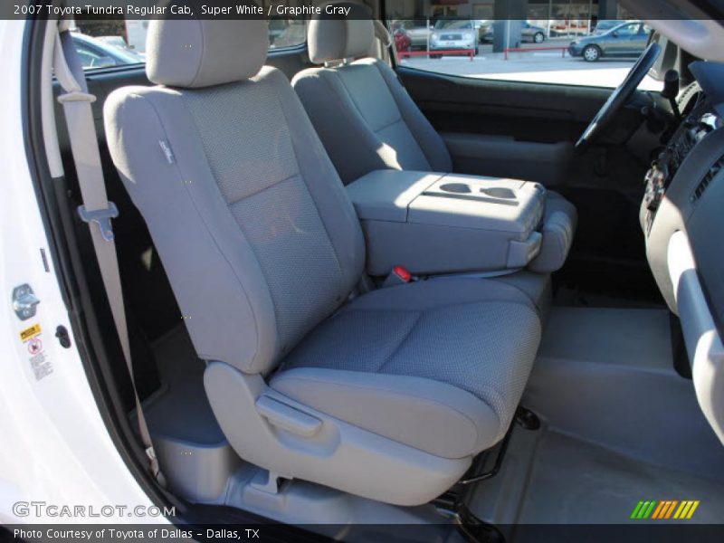 Super White / Graphite Gray 2007 Toyota Tundra Regular Cab