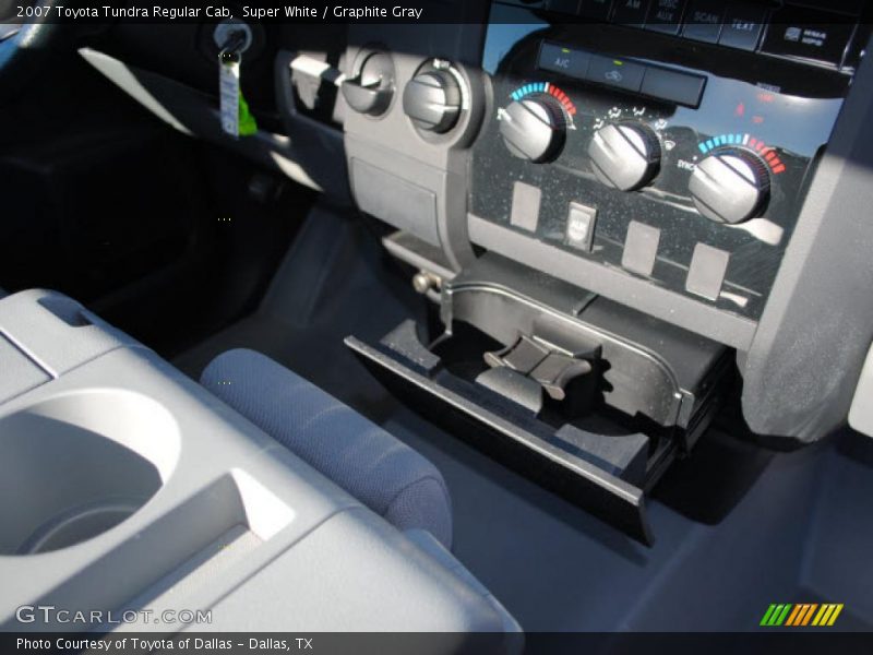 Super White / Graphite Gray 2007 Toyota Tundra Regular Cab