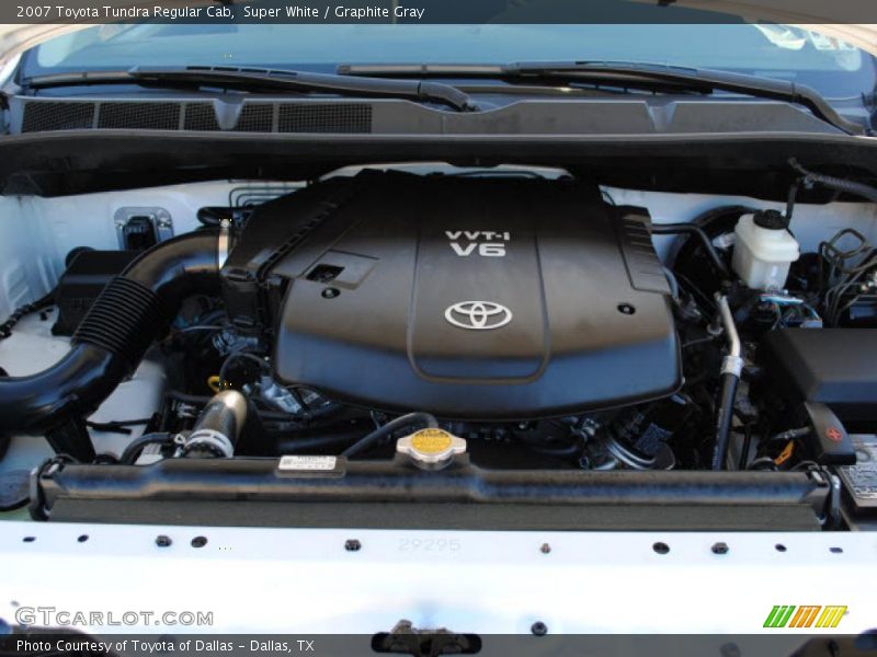 Super White / Graphite Gray 2007 Toyota Tundra Regular Cab