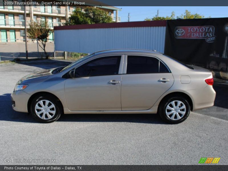 Desert Sand Mica / Bisque 2009 Toyota Corolla