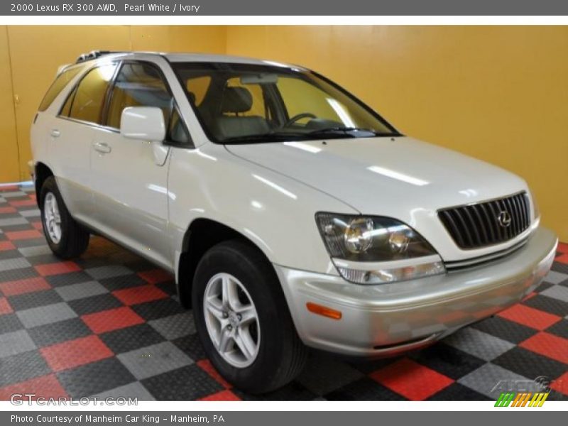 Pearl White / Ivory 2000 Lexus RX 300 AWD