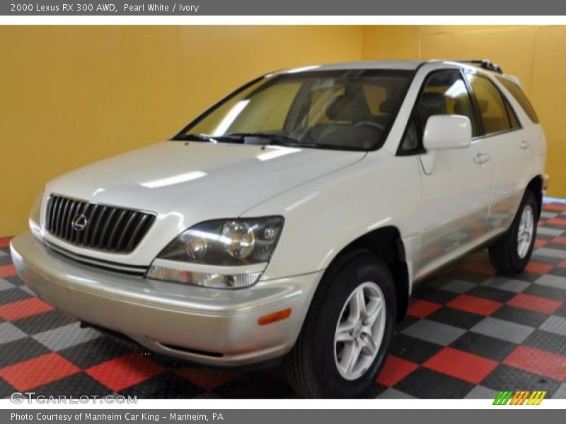 Pearl White / Ivory 2000 Lexus RX 300 AWD
