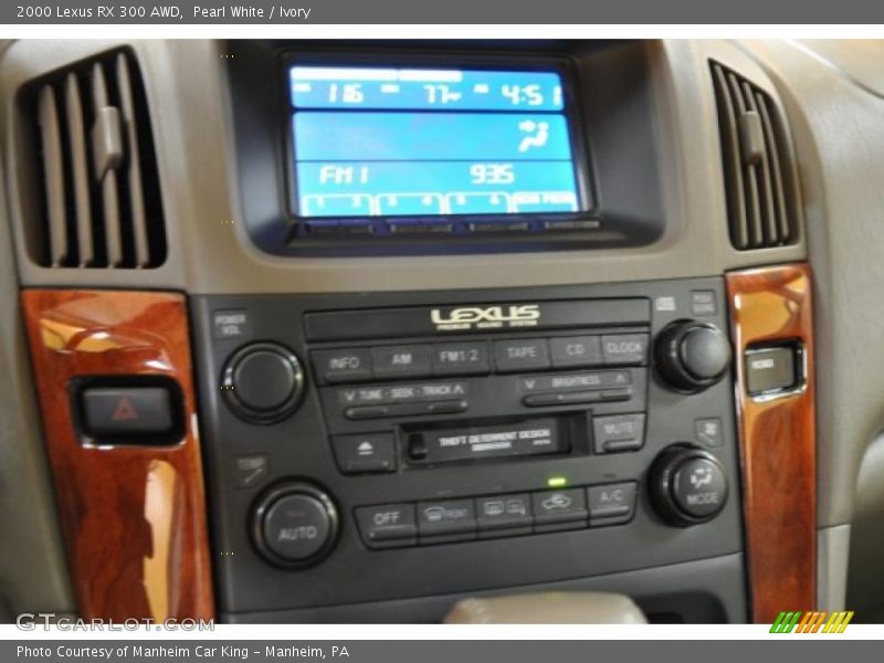 Pearl White / Ivory 2000 Lexus RX 300 AWD