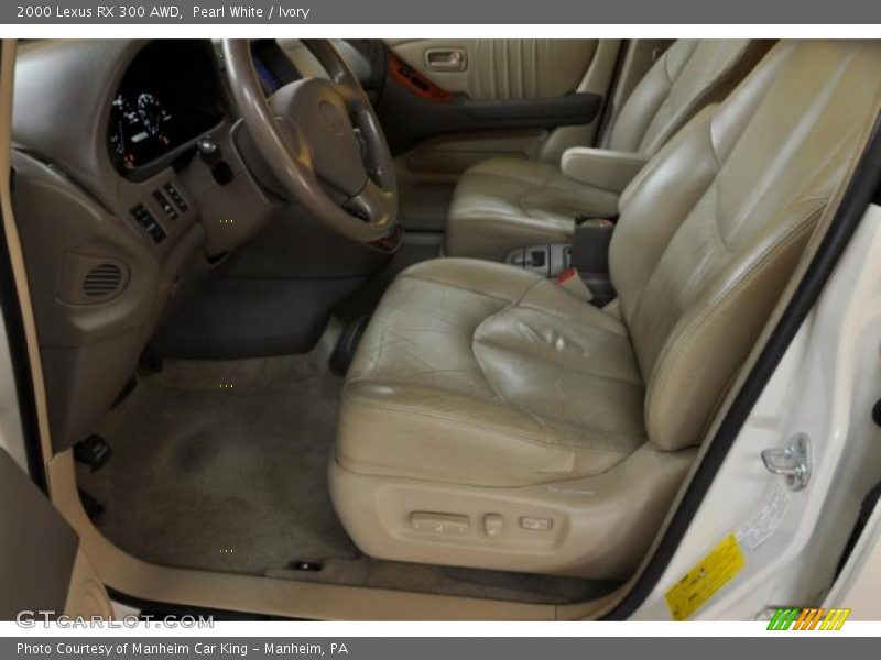 Pearl White / Ivory 2000 Lexus RX 300 AWD