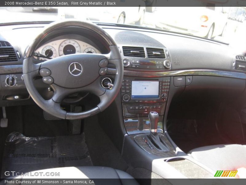 Black Interior - 2008 E 350 Sedan 