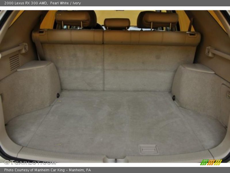 Pearl White / Ivory 2000 Lexus RX 300 AWD