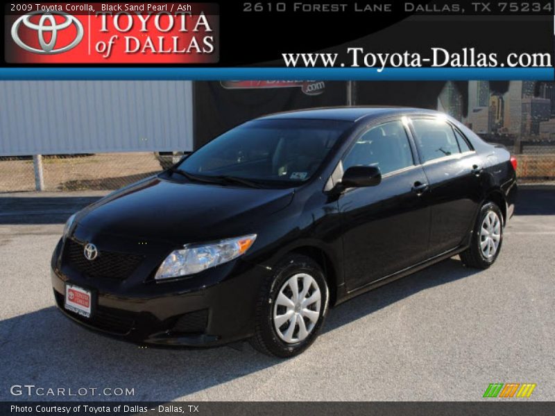 Black Sand Pearl / Ash 2009 Toyota Corolla