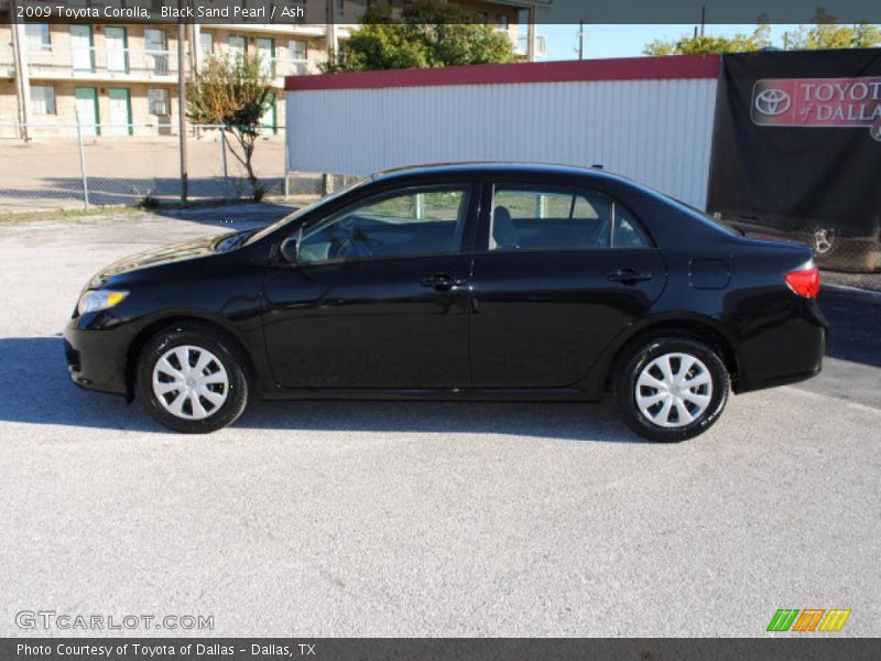 Black Sand Pearl / Ash 2009 Toyota Corolla