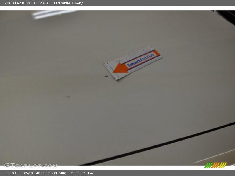 Pearl White / Ivory 2000 Lexus RX 300 AWD