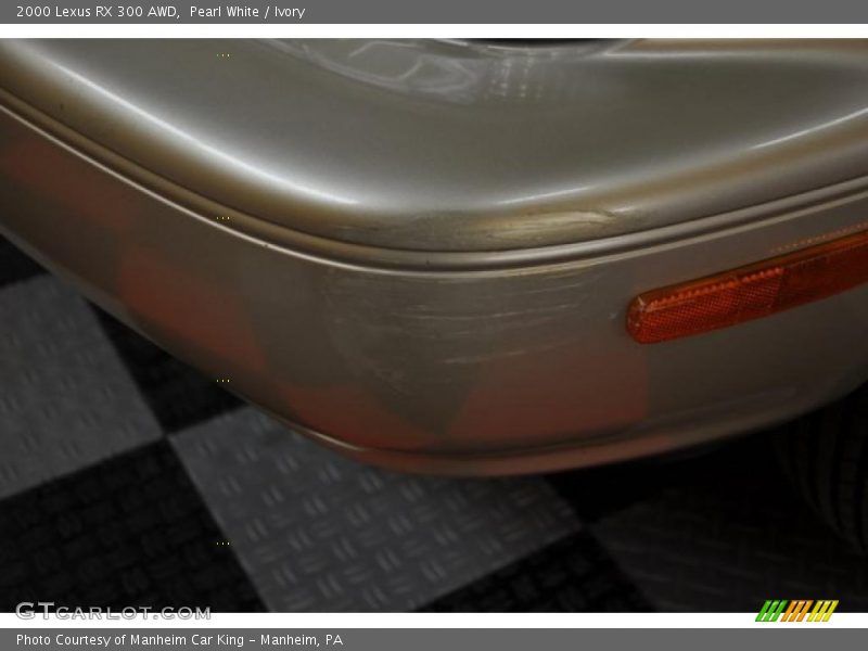 Pearl White / Ivory 2000 Lexus RX 300 AWD