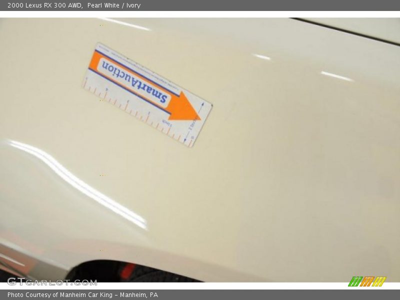 Pearl White / Ivory 2000 Lexus RX 300 AWD