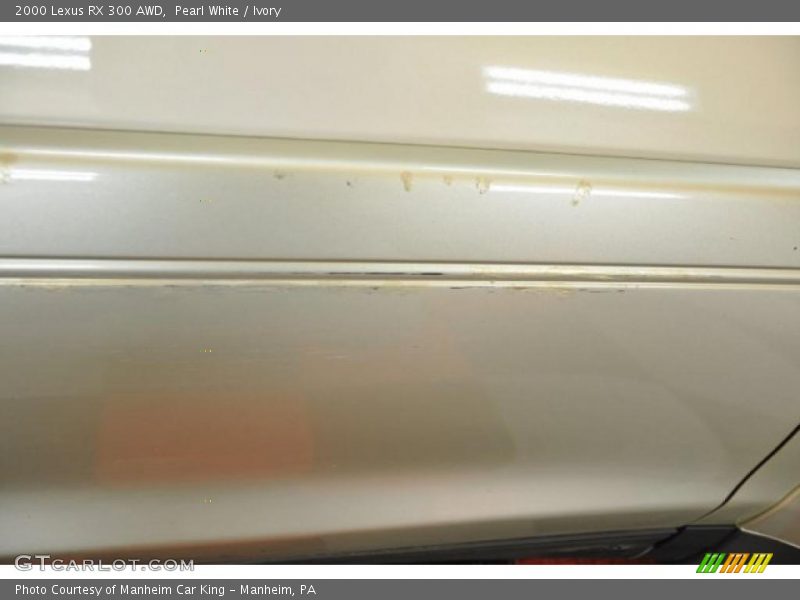 Pearl White / Ivory 2000 Lexus RX 300 AWD