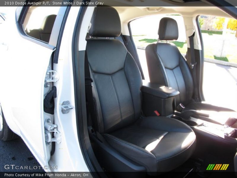 Stone White / Dark Slate Gray 2010 Dodge Avenger R/T