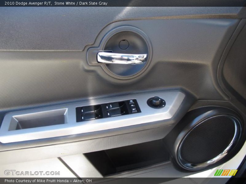 Stone White / Dark Slate Gray 2010 Dodge Avenger R/T