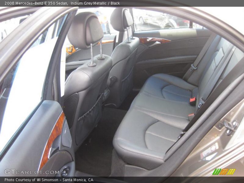  2008 E 350 Sedan Black Interior