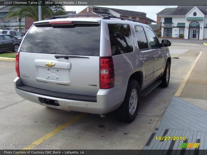 Sheer Silver Metallic / Ebony 2010 Chevrolet Tahoe LT