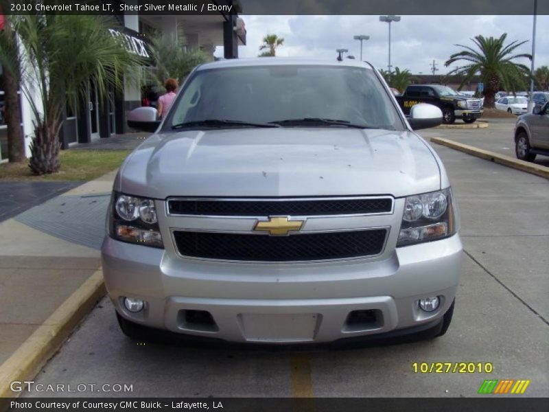 Sheer Silver Metallic / Ebony 2010 Chevrolet Tahoe LT