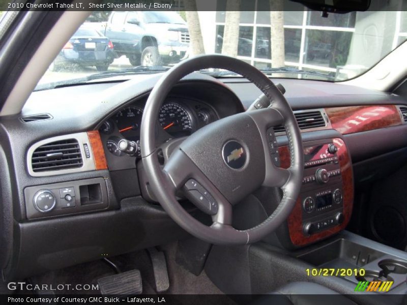 Sheer Silver Metallic / Ebony 2010 Chevrolet Tahoe LT