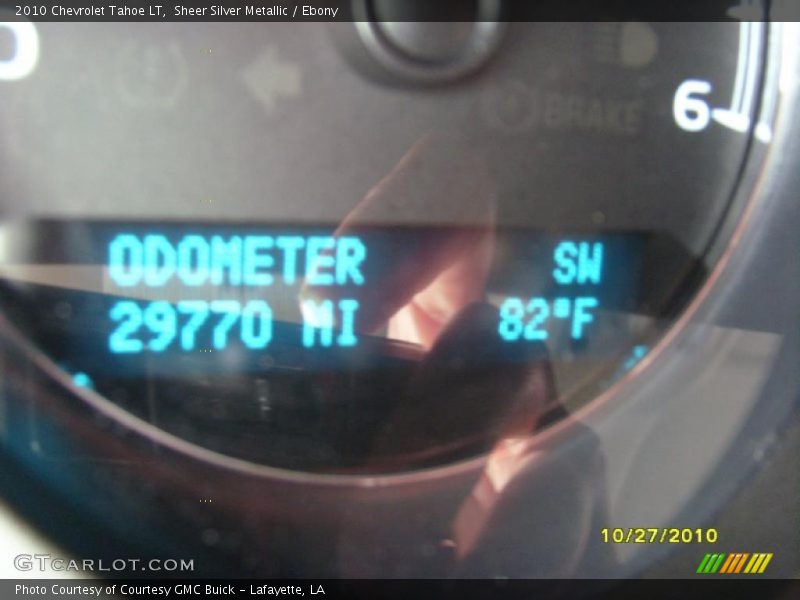 Sheer Silver Metallic / Ebony 2010 Chevrolet Tahoe LT