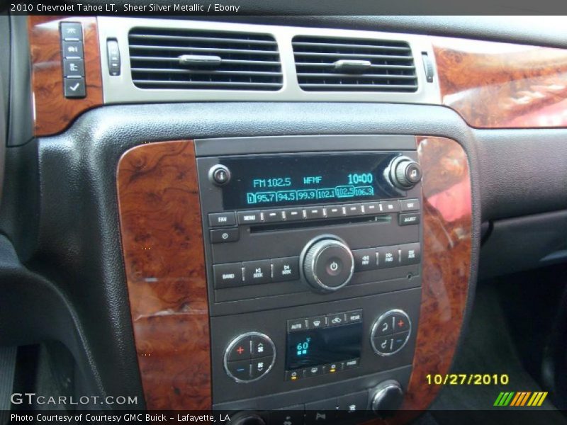 Sheer Silver Metallic / Ebony 2010 Chevrolet Tahoe LT
