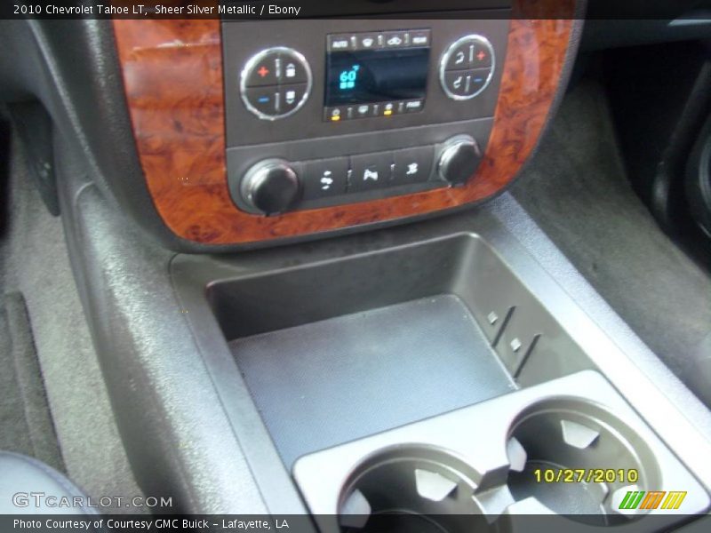 Sheer Silver Metallic / Ebony 2010 Chevrolet Tahoe LT