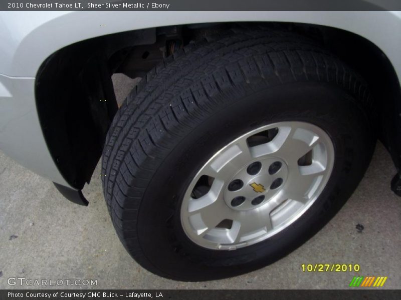 Sheer Silver Metallic / Ebony 2010 Chevrolet Tahoe LT
