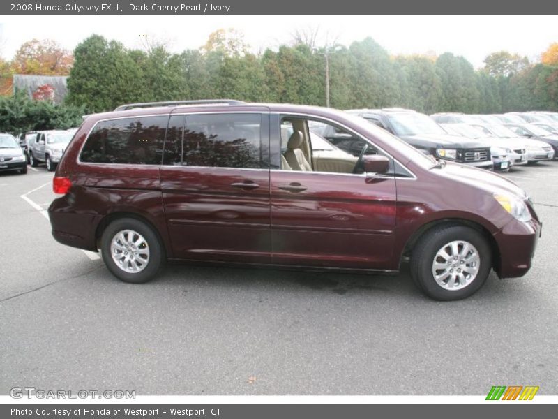  2008 Odyssey EX-L Dark Cherry Pearl