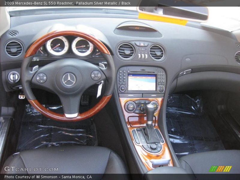 Black Interior - 2009 SL 550 Roadster 