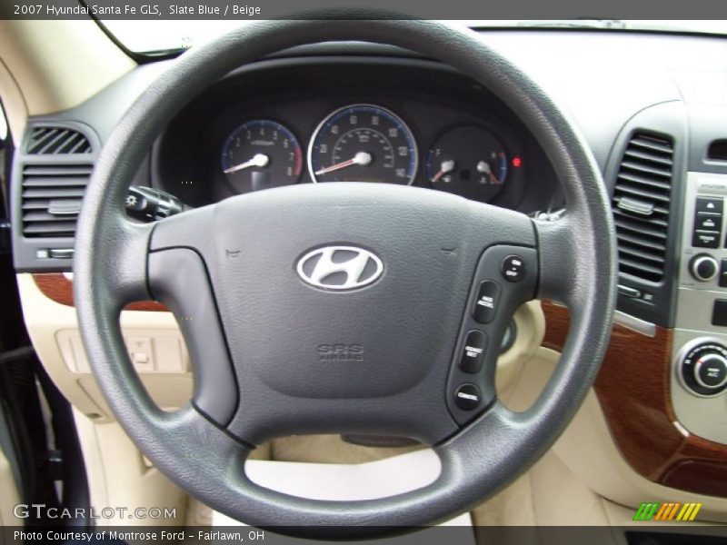  2007 Santa Fe GLS Steering Wheel