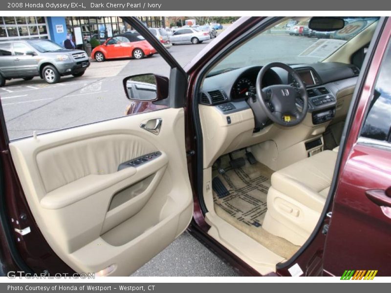  2008 Odyssey EX-L Ivory Interior