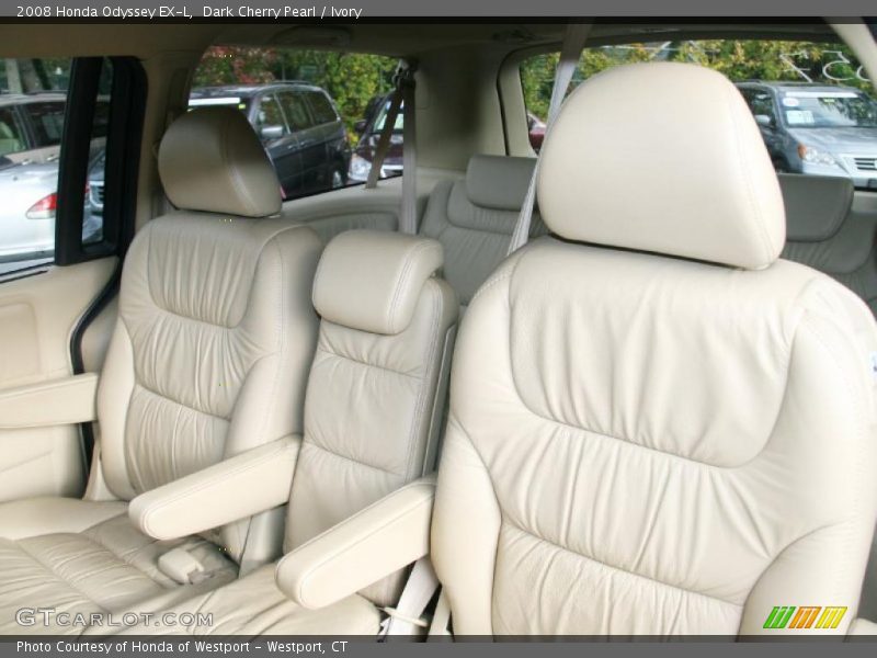  2008 Odyssey EX-L Ivory Interior